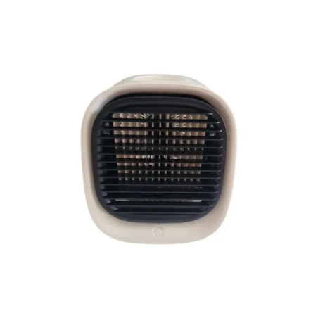 mini klimatyzer powietrza widok z boku z widocznym zbiornikiem na wodę