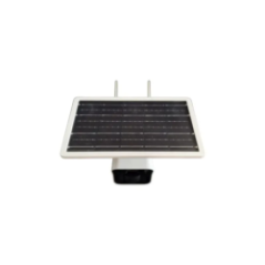 solar network camera ANNKE front view with lens