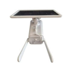 solar network camera ANNKE top view of solar panel