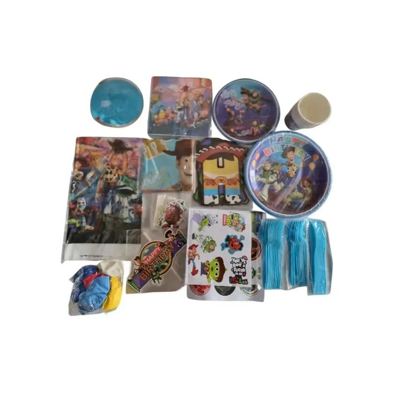 Toy Story Birthday Party Decorations and Tableware Set