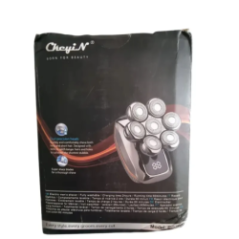 packaging of men's shaver front view