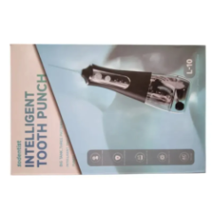 irygator do zębów widok opakowania z grafiką produktu