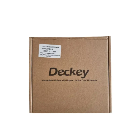 lampa LED Deckey widok od spodu z miejscem na baterie