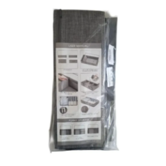 organizer do szuflady widok z przodu z pokrywą