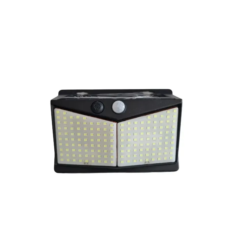 Solar lamp LED with motion sensor for outdoor lighting