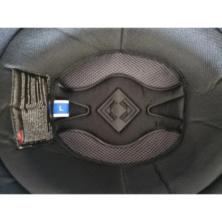 Kask motocyklowy półotwarty czarny z certyfikatem DOT i ECE