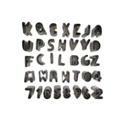 der ausstechformen enthält von oben