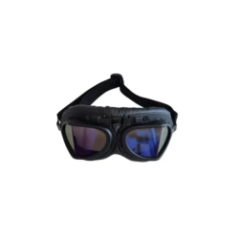 schutzbrille seitenansicht mit verstellbarem band