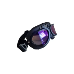 захисні окуляри вид знизу з м'якою обивкою