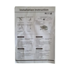 seiteansicht des bambusschirms