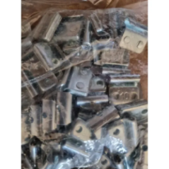 metal bicycle wheel weights with engraved weight markings