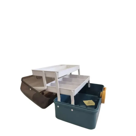 tool organizer open view of compartments