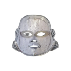 LED Lichttherapie-Maske mit verstellbarem Riemen und USB