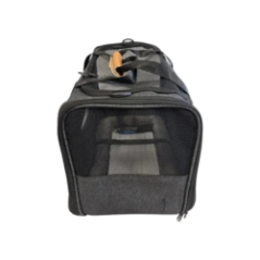 pet carrier bag top view with handle