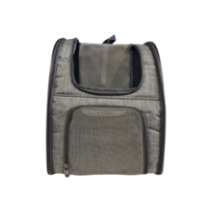 Plecak transportowy dla zwierząt z siateczką i regulowanymi paskami