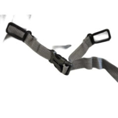 pet transport backpack side view with mesh