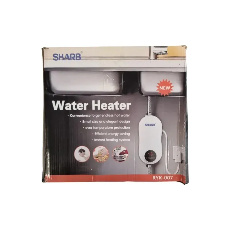 Elektrischer Wasserkocher SHARB RYK-007 mit Digitalanzeige