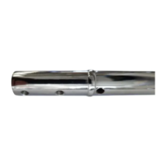 metal motorcycle handle top view