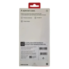 etui ochronne OnePlus Nord CE2 Sandstone czarne widok pod kątem