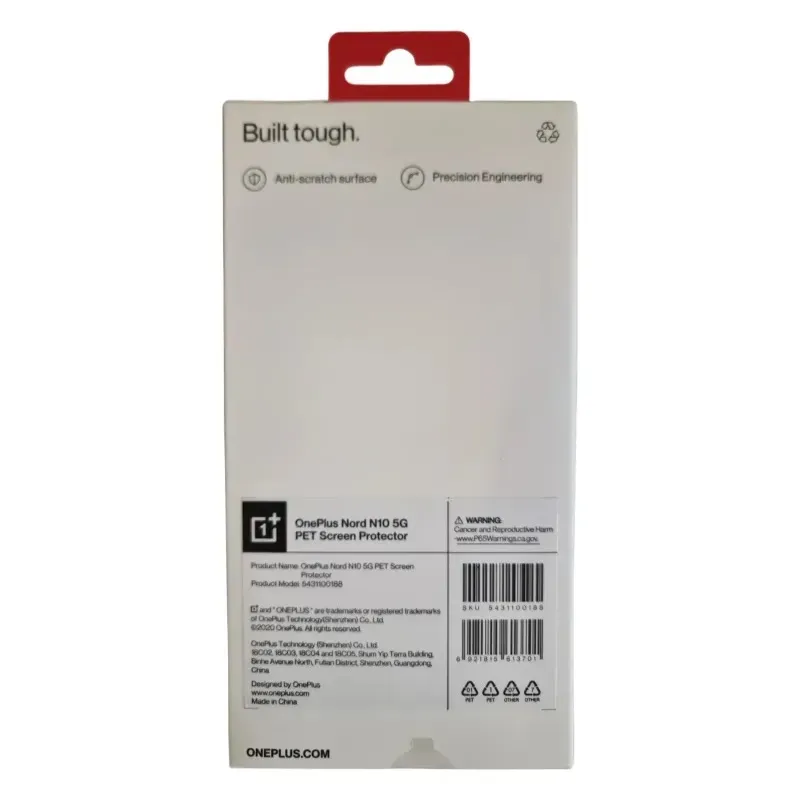 Захисне скло для OnePlus Nord N10 5G PET