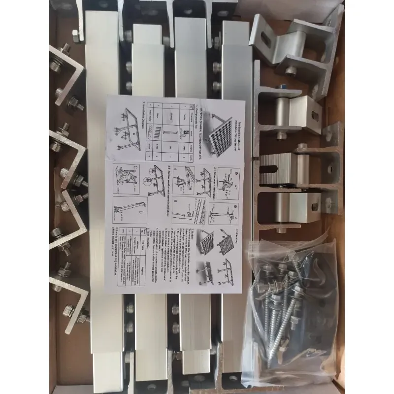 Aluminum Solar Panel Mounting Bracket Kit
