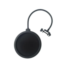 microphone assembly diagram with accessories