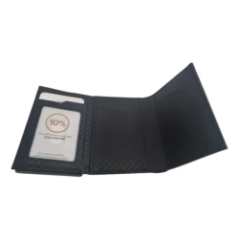 гаманець VULKIT чорний вид зверху