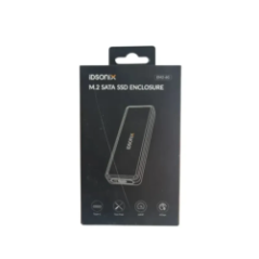 obudowa iDsonix M.2 SATA SSD widok przód z portem USB-C