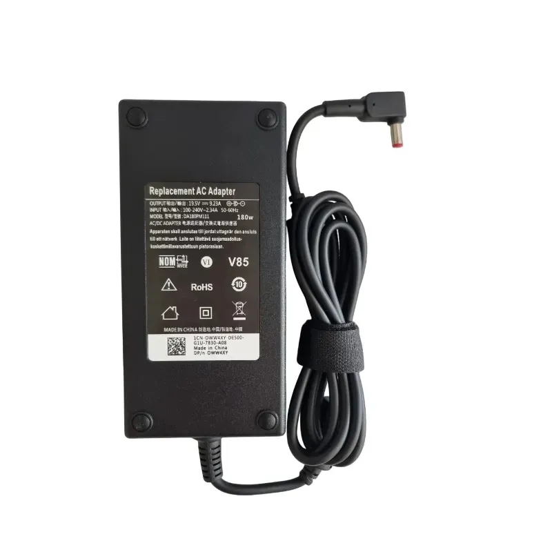 Laptop Ladegerät 19.5V 9.23A 180W mit Netzkabel
