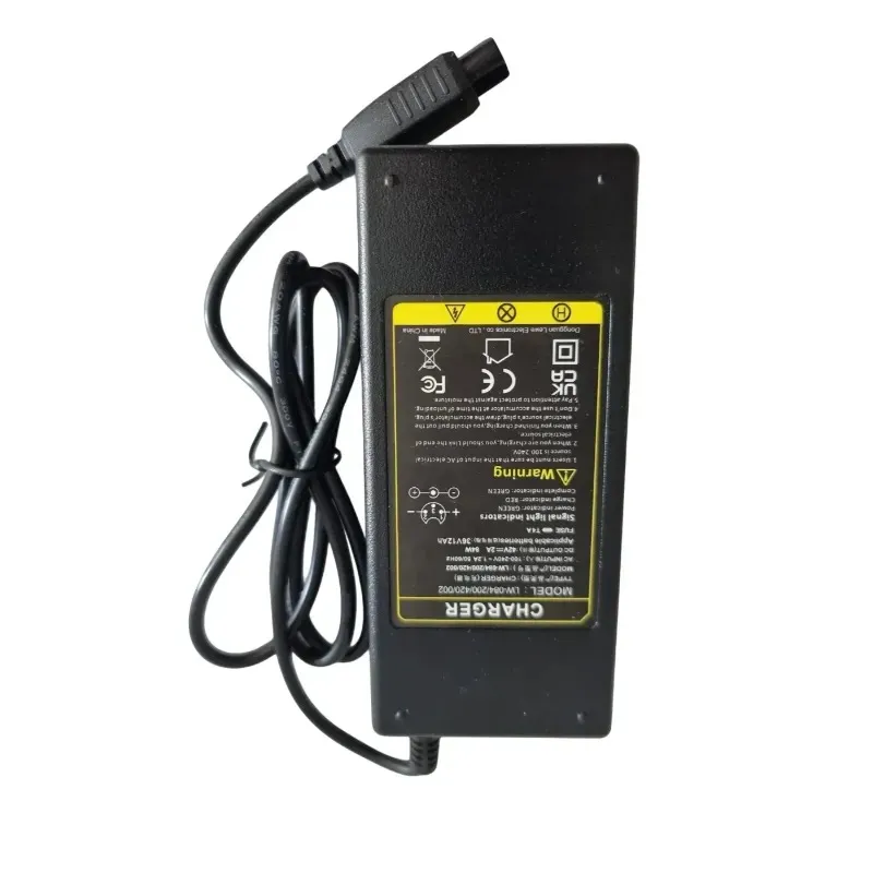Battery Charger 36V 12Ah 84W with Power Cable