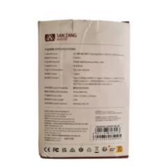 Докинг станція SAN ZANG з корпусом для M.2 SSD та портом Type-C 10Gbps