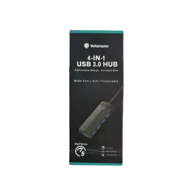 4-Port Hub USB 3.0 Yottamaster zur Port-Erweiterung