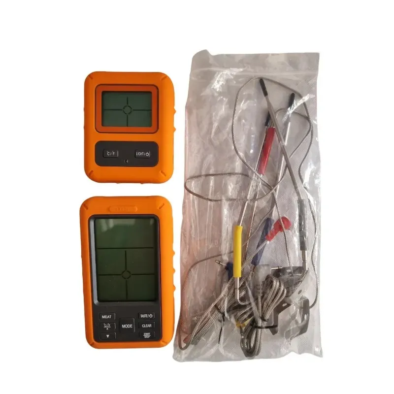 Digital Meat Thermometer with Two Probes and Display LCD