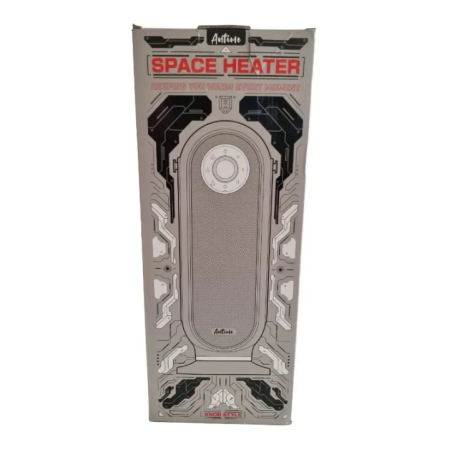 портативний електричний керамічний обігрівач вид збоку з ручкою