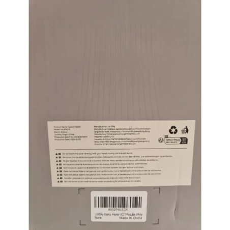 Przenośny elektryczny grzejnik ceramiczny z regulacją mocy