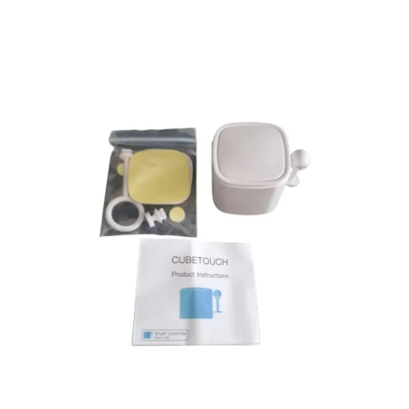 smart kontroler CubeTouch widok zestawu z elementami montażowymi
