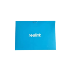 ip camera reolink packaging view with information