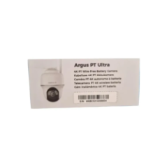 wireless camera 4K PT Argus PT Ultra top view of packaging