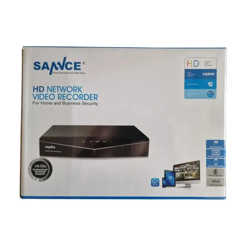 Network Recorder HD with Camera SANNCE for Monitoring