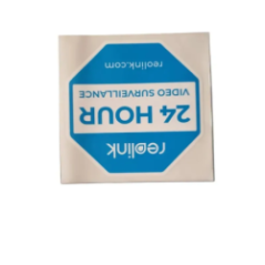 інформаційна наклейка для Reolink