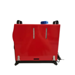 front of parking heater with control panel