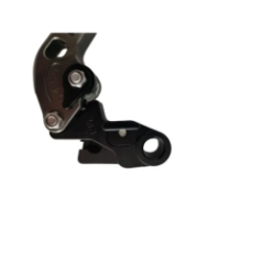 aluminum motorcycle brake lever front view