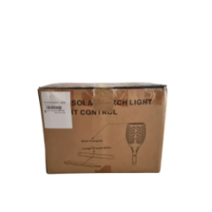 Set mit 4 Solar-Lampen in Verpackung