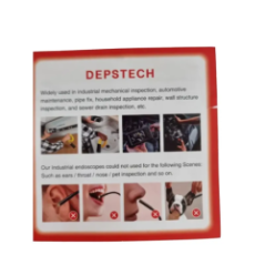 technical data label of device DEPSTECH