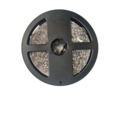 taśma LED RGB zwinięta na rolce widok z góry