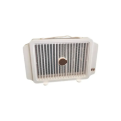 Seite der Verpackung mit Funktionssymbolen der Lampe