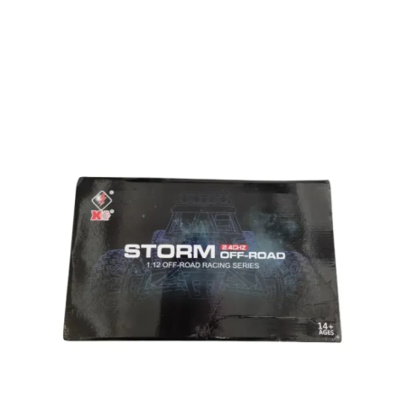 remote controlled off-road car side view