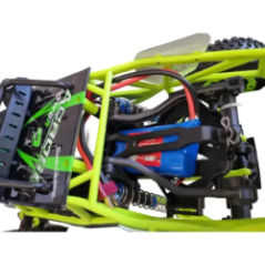 detail of rear of off-road car