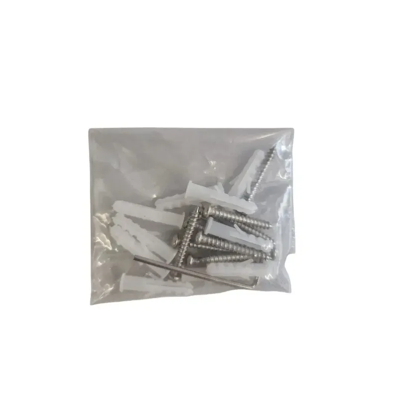 Clothing Hook Set with Wall Mounting - 8 Pieces