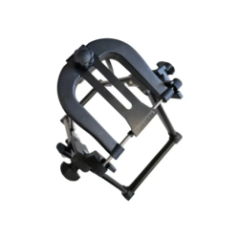 statyw muzyczny z zaciskiem widok z profilu